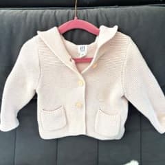 Baby GAP ベビー ニットカーディガン ピンク 6-12ヶ月のサムネイル
