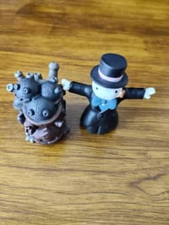 Ghibli Finger Puppets: Howl's Moving Castle - Turnip Head & Howl's Castle (Set of 2)