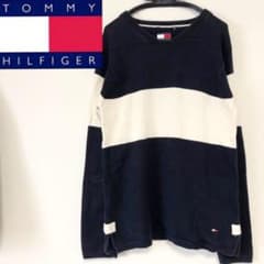 【⠀90s tommy hilfiger 】トミーヒルフィガー ニット セーターのサムネイル