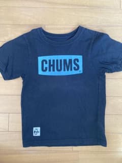 CHUMS チャムス ロゴTシャツ ネイビーのサムネイル