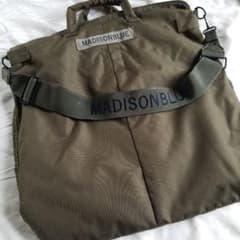 マディソンブルー☆ヘルメット バッグ カーキ HELMET BAG - メルカリ