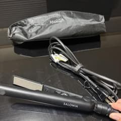SALONIA ストレートヘアアイロン 収納ケース付きのサムネイル
