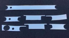 UDクオン パーフェクトクオン メッキワイパーパネル 分割式 貼り付け