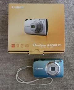 Canon PowerShot A3200 IS ブルー 箱入り - メルカリ