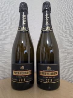 PIPER-HEIDSIECK シャンパン 2014年 2本セット - メルカリ