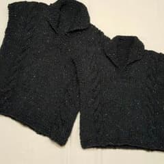 ハンドメイド品♡お揃いニットベストのサムネイル