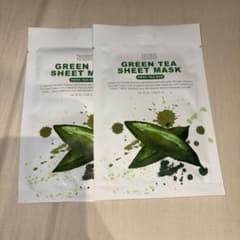tenzero GREEN TEA SHEET MASK 2枚セット - 3