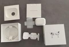 か*す様 AirPods Pro 第1世代 本体純正 ケース非純正 訳あり 箱あのサムネイル