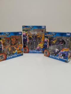 トランスフォーマーGo忍びセット　ゲキソウマル　ヒショウマル　センスイマルのサムネイル