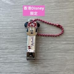 【新品・美品】香港ディズニーランド ミニーマウス 爪切り キーホルダーのサムネイル
