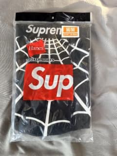 Supreme Hanes ボクサーパンツ ブラック Mサイズ 1枚のサムネイル