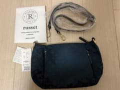 新品 russet ショルダーバッグ Teal Green - メルカリ