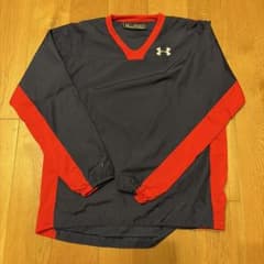 UNDER ARMOUR 野球用Vネックジャケット ネイビー　サイズYXLのサムネイル