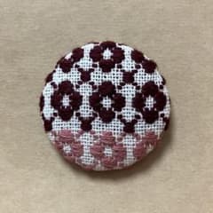 ♢こぎん刺し ブローチ♢のサムネイル