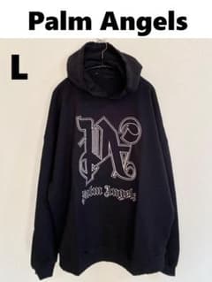 新品・未使用】Palm Angels PA刺繍ロゴ パーカー スウェット L - メルカリ