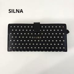 カード12枚収納 【新品SILNA】長財布 ブラック
