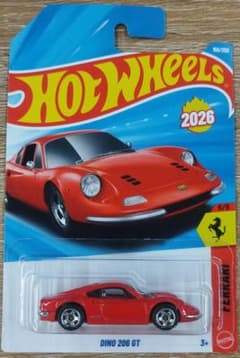 ホットウィール Ferrari Dino 206 GTのサムネイル