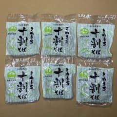 サンサス きねうち 十割そば 6食セット　10割そばのサムネイル