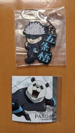 呪術廻戦 五条悟 ラバーストラップ パンダ マグネットのサムネイル