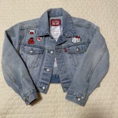 LEVI'S ハローキティ コラボジージャン ジャケット リーバイス - メルカリ