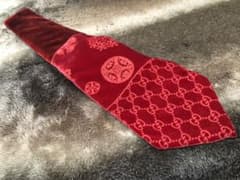 GUCCI 珍しいベロアのネクタイのサムネイル