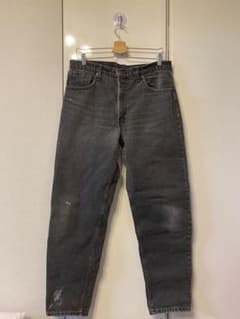 【Levi's 550】リーバイス バギー ブラック 墨黒のサムネイル