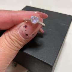 ❤️ブルートパーズ　リング❤️のサムネイル