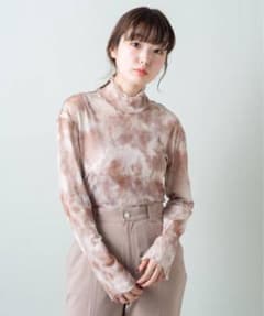 kastane シアータイダイハイネックインナー(ブラウン)のサムネイル