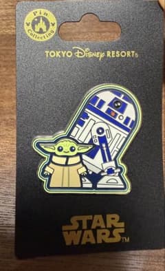 ディズニー スターウォーズ ピンバッジ R2-D2 グローグーのサムネイル