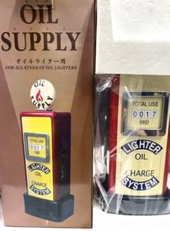 新品未使用】Zippo オイルステーション ガソリンスタンド型 オイル