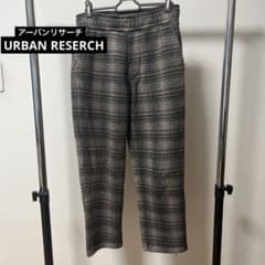 アーバンリサーチ　チェックスラックス　メンズ　Mサイズのサムネイル