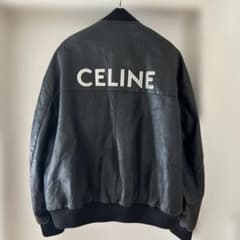 【極美品】 セリーヌ ラムレザー ボンバージャケット ロゴ スタッズ MA1 m80176930848_1.jpg?1763870230