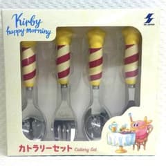 星のカービィ カービィ・ハッピーモーニング カトラリーセット 新品未開封品