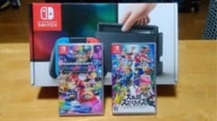 任天堂スイッチとソフトのセットのサムネイル