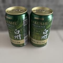 SUNTORY HAKUSHU HIGHBALL 2缶セット - メルカリ
