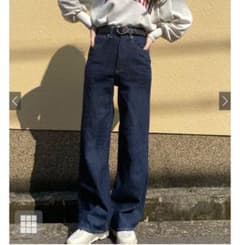 【GRL】ハイウエストストレートデニムパンツのサムネイル