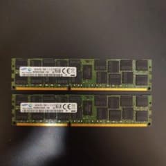 samsung 16GB 2R×4 PC3L 　×2枚のサムネイル