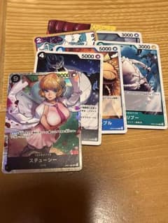 ONE PIECE カード　ステューシー入り6枚セットのサムネイル
