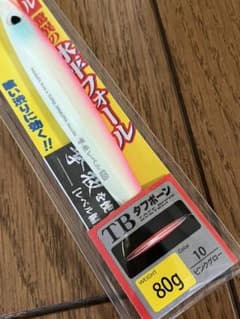 【新品】撃投ジグ　レベル　80g  ピンクグローのサムネイル