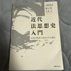 近代法思想史入門 日本と西洋の交わりから読むのサムネイル