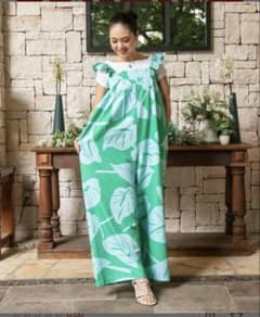 Maunaloa アンスリウムサロペットパンツ フラ衣装のサムネイル