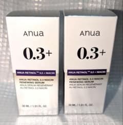 Anua RETINOL 0.3 + NIACIN セラム 30ml 2本セットのサムネイル