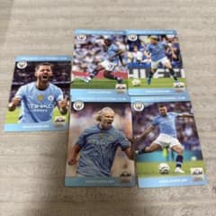 Manchester City Asahi Super Dry カード 5枚のサムネイル