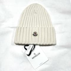 MONCLER ニット 帽子 タグ付き 未使用 モンクレール キャップ ビーニー