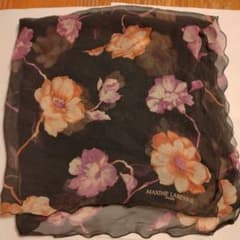MAXIME LABEYRIE 花柄 シフォンスカーフのサムネイル