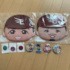 楽天イーグルス　お面　缶バッヂ　浅村　藤田のサムネイル