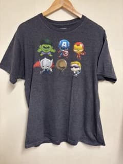MARVEL アベンジャーズ Tシャツ グレー Lサイズのサムネイル