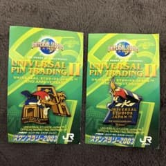 USJ ウッドペッカー ピンバッジ 2個セットのサムネイル