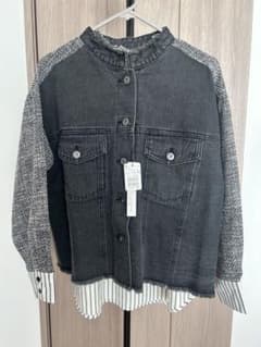 ヤマダヤRADAITE ツイードドッキングデニムジャケット - メルカリ
