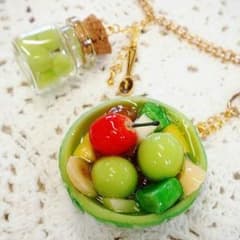 トワさま専用♡一点のみ♪メロンボールのバッグチャーム♡のサムネイル